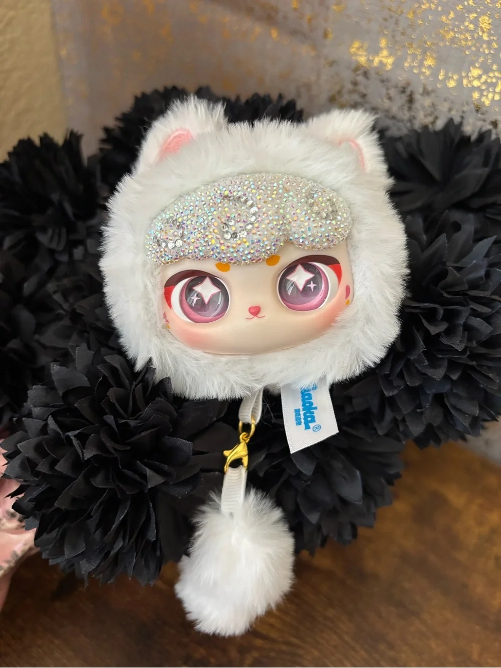 Ciaoka Lucky Meow IV series Confirmed Strawberry Daifuku with Bedazzled Bangs